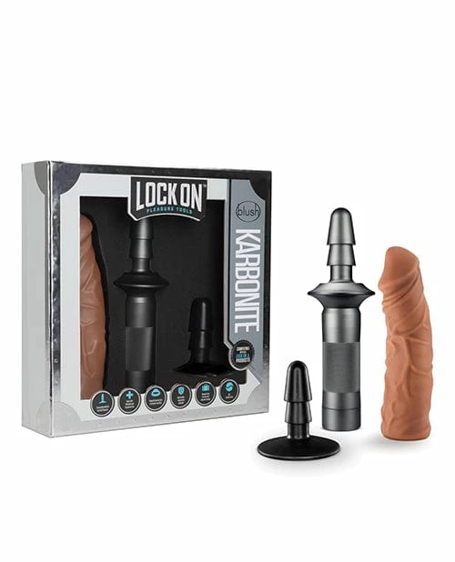 Blush Novelties Dildos Blush Lock On Karbonite
