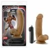 Blush Novelties Dildos Blush Loverboy MMA Fighter 7" Vibrating Realistic Cock - Mocha