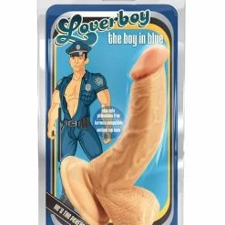 Blush Novelties Blush Loverboy The Boy In Blue With Suction Cup - Flesh Dildos