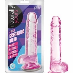 Blush Novelties Dildos Blush Naturally Yours 7" Crystalline Dildo