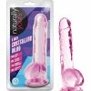 Blush Novelties Blush Naturally Yours 8" Crystalline Dildo Dildos
