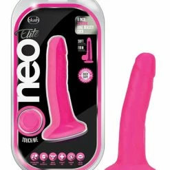 Blush Novelties Blush Neo Elite 6" Silicone Dual Density Cock