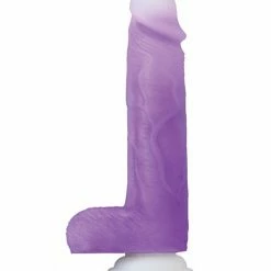Blush Novelties Blush Neo Elite Encore 8" Vibrating Dildo - Purple Dildos