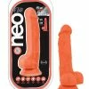 Blush Novelties Blush Neo Elite Silicone Dual Density Cock With Balls Dildos