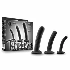 Blush Novelties Dildos Blush Temptasia Twist Kit - Black Set Of 3