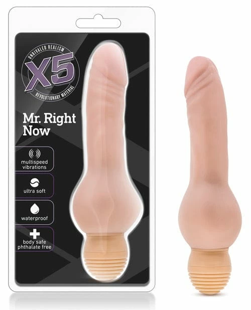 Blush Novelties Blush X5 Mr Right Now - Beige Dildos