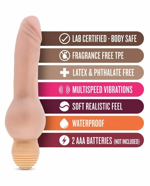 Blush Novelties Blush X5 Mr Right Now - Beige Dildos