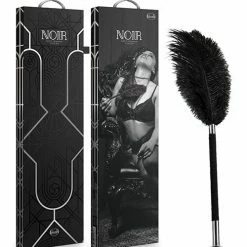 Blush Novelties Blush Noir Soft Feather Tickler - Black