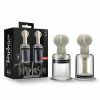 Blush Novelties Kink & BDSM Blush Temptasia Clit & Nipple Large Twist Suckers - Clear Set Of 2