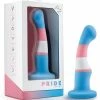 Blush Novelties Blush Avant P2 Transgender Pride Silicone Dong - True Blue