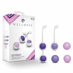 Blush Novelties Blush Wellness Kegel Training Kit - Purple Sexual Enhancers For Couples
