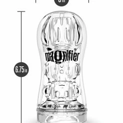 Blush Novelties Penis Toys Blush M For Men Soft And Wet Magnifier Stroker - Clear