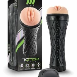 Blush Novelties Penis Toys Blush M For Men The Torch Pussy - Vanilla