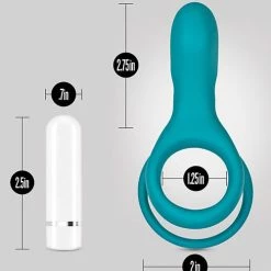 Blush Novelties Penis Toys Blush Noje C2 Ring - Juniper