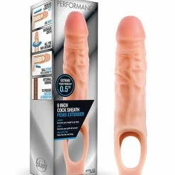 Blush Novelties Blush Performance 9" Cock Sheath Penis Extender - Flesh