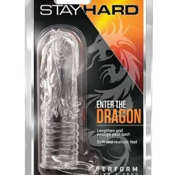 Blush Novelties Blush Performance Enter The Dragon Penis Sleeve - Clear