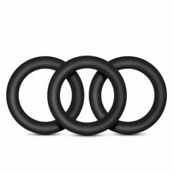 Blush Novelties Blush Performance Vs2 Pure Premium Silicone Cockrings Small - Black