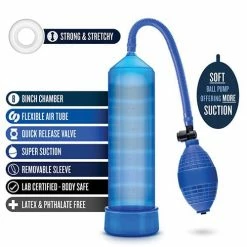 Blush Novelties Blush Performance Vx101 Male Enhancement Pump Penis Toys