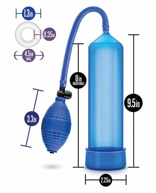 Blush Novelties Blush Performance Vx101 Male Enhancement Pump Penis Toys