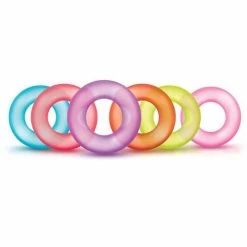 Blush Novelties Penis Toys Blush Play With Me King Of The Ring - Asst. Colors Set Of 6