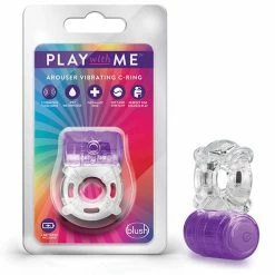 Blush Novelties Blush Play With Me One Night Stand Vibrating C Ring Penis Toys