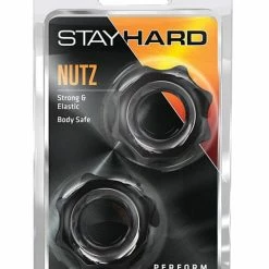 Blush Novelties Penis Toys Blush Stay Hard Nutz - Black