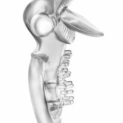 Blush Novelties Blush Stay Hard Vibrating Tongue Ring - 10 Function Clear Penis Toys