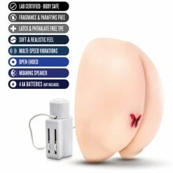 Blush Novelties Blush X5 Men Vibrating Rear Ecstasy - Beige
