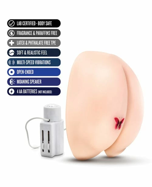 Blush Novelties Blush X5 Men Vibrating Rear Ecstasy - Beige