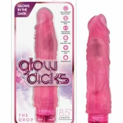 Blush Novelties Vibrators Blush Glow Dicks 8.5" The Drop - Pink