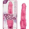 Blush Novelties Blush Glow Dicks 8" The Banger - Pink Vibrators