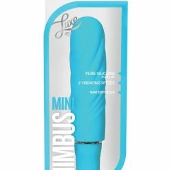 Blush Novelties Blush Luxe Nimbus Mini Stimulator - Aqua Vibrators