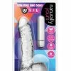 Blush Novelties Blush Naturally Yours Vibrating Ding Dong - Clear Vibrators