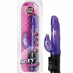 Blush Novelties Blush Sexy Things Flutter Rabbit - Purple