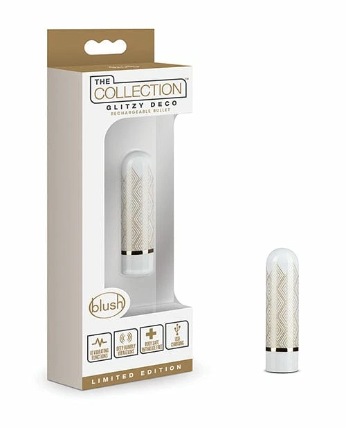 Blush Novelties Blush The Collection Glitzy Rechargeable Bullet Vibrators