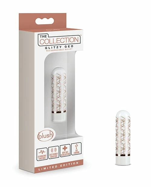Blush Novelties Blush The Collection Glitzy Rechargeable Bullet Vibrators