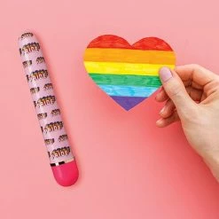 Blush Novelties Blush The Collection Pride Classic Slim Vibe - Pink