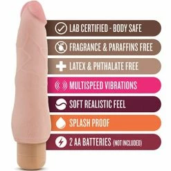 Blush Novelties Blush X5 Plus Fantasy Vibe - Flesh