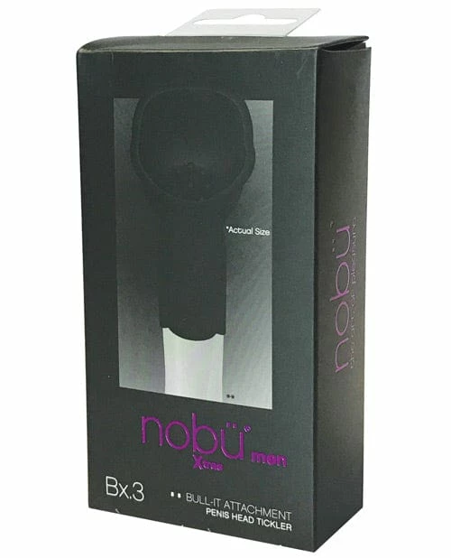 Bodispa INC Nobu Bull-it Head Tickler Attachment - Black Vibrators