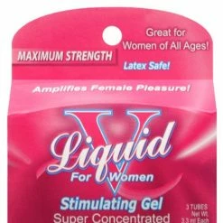 Body Action Products Liquid V Female Stimulant - Pillow Box Of 3 Sexual Enhancers For Couples