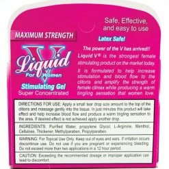 Body Action Products Liquid V Female Stimulant - Pillow Box Of 3 Sexual Enhancers For Couples