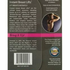 Lingerie Bring It Up Plus Size Breast Lifts - D Cup & Larger Pack Of 3