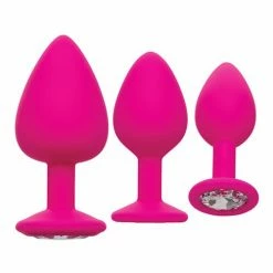 CalExotics Cheeky Gems 3 Pc Plug Set