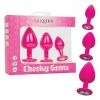 CalExotics Cheeky Gems 3 Pc Plug Set