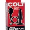 CalExotics Colt Large Pumper Plug - Black Anal Toys
