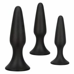 CalExotics Colt Silicone Anal Trainer Kit - Black Anal Toys