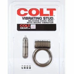 CalExotics Anal Toys Colt Vibrating Stud - Black