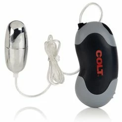CalExotics Anal Toys Colt Xtreme Turbo Bullet Power Pack Waterproof - 2 Speed Silver