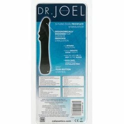 CalExotics Dr. Joel Kaplan 6.5" 5 Function Prostate Stimulator - Black Anal Toys
