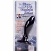 CalExotics Dr. Joel Kaplan Silicone Prostate Probe Curved - Black Anal Toys